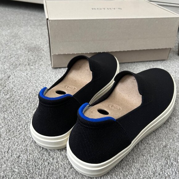 The Original Slip on Sneaker in Black Men's or Women's - Picture 3 of 4